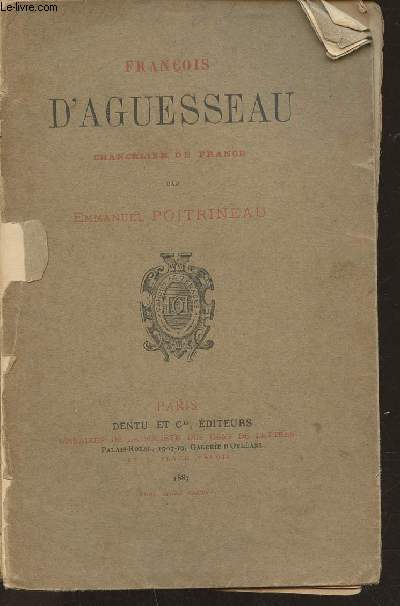 Franois d'Aguesseau, chancelier de France
