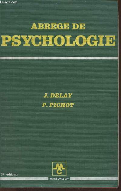 Abrg de psychologie - 3e dition