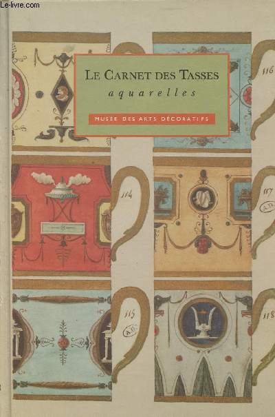 Le carnet des tasses - aquarelles - Muse des arts dcoratifs
