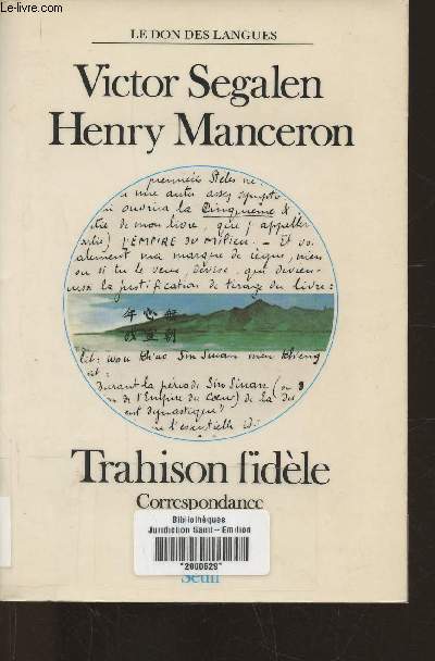 Trahison fidle- Correspondance (1907-1918)