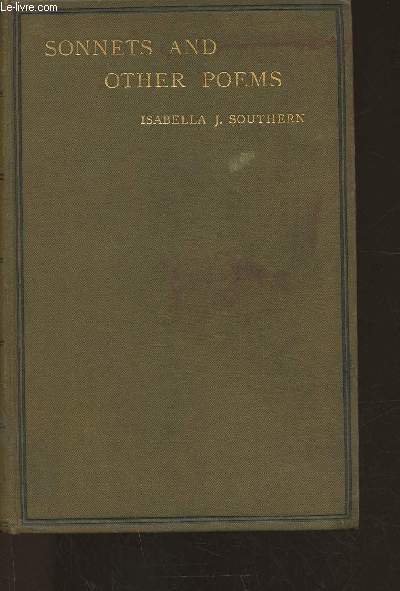 Sonnets and other poems