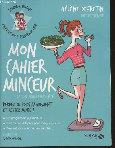 Mon cahier minceur- saison printemps-t