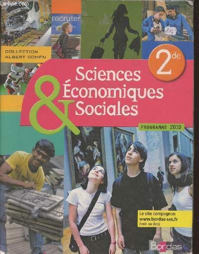 Sciences conomiques & sociales 2de