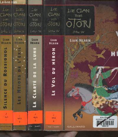 Le clan des Otori Livre I  4 (4 volumes) Le silence du Rossignol/Les neiges de l'exil/La clart de la Lune/Le vol du hron