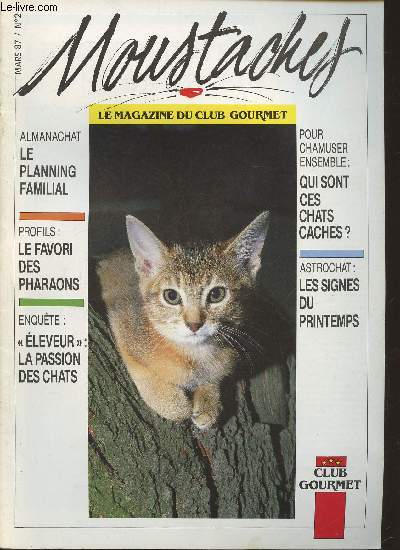 Moustaches n2- Mars 1987