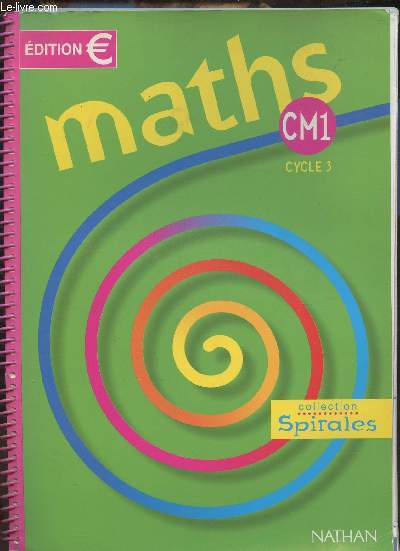 Maths CM1 cycle des approfondissements