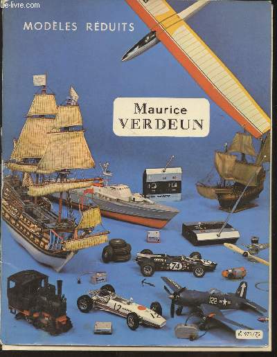 Catalogue de jeux, jouets et modles rduits Maurice Verdeun