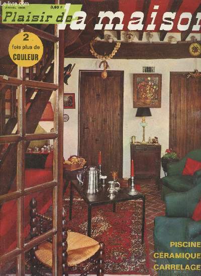 Plaisir de la maison n46- Avril 1969-Sommaire: La 