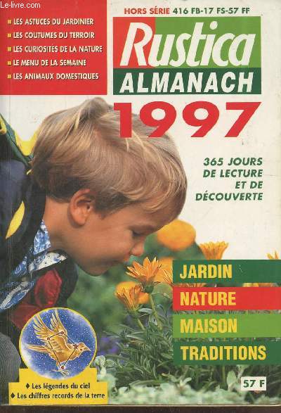 Rustica almanach 1997- 365 jours de lecture et de dcouverte