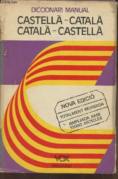 Diccionari manual Casteela-Catala/ Catala-Castella