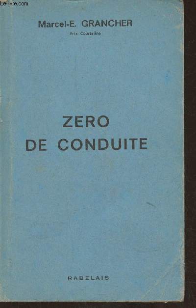 Zero de conduite- roman policier gai