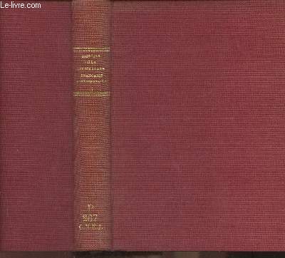 Histoire de la littrature franaise contemporaine (de 1870  nos jours) Tome II