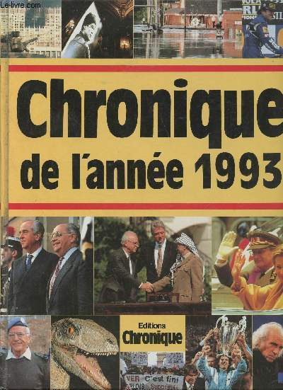 Chronique de l'anne 1993