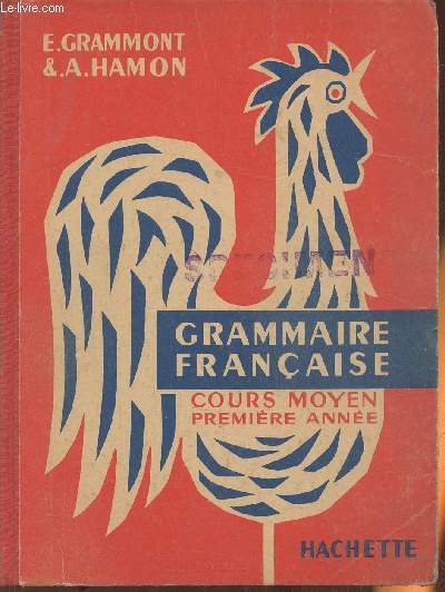 Grammaire française- cours moyen 1re année