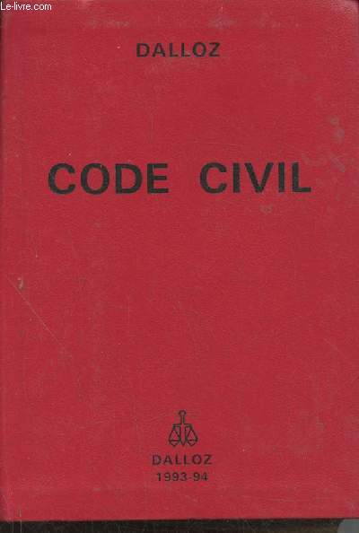 Code civil 1993-1994