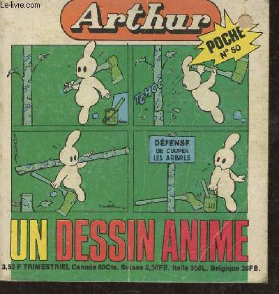 Arthur, un dessin anim- n50 Octobre 1976- 100 gags-100 jeux