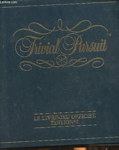 Trivial Pursuit - Le livre-jeu officiel + livret rponses
