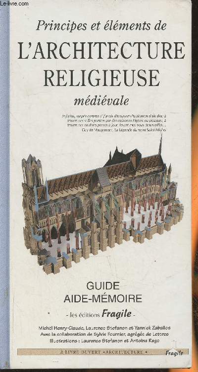 Principes et lments de l'Architecture religieuse mdivale