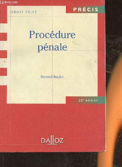 Prcie de Procdure Pnale