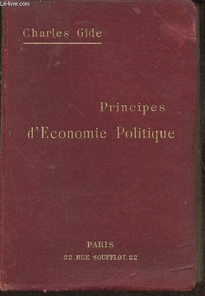 Principes d'conomie politique