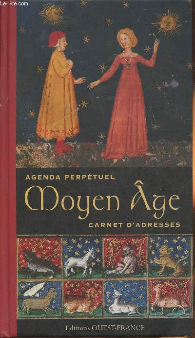 Moyen Âge - Agenda perpétuel, carnet d'adresses