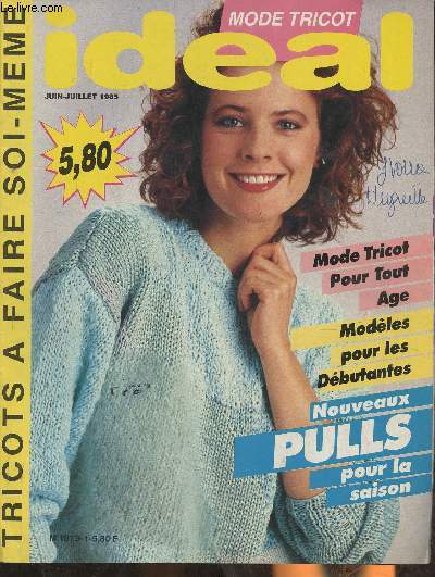Ideal, mode tricot Juin-Juillet 1985