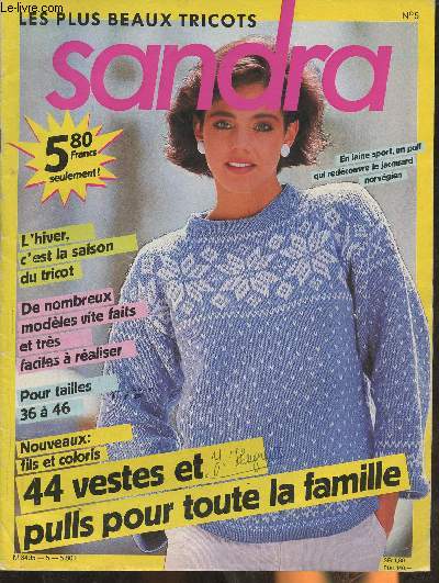 Sandra, Les plus beaux tricots n5