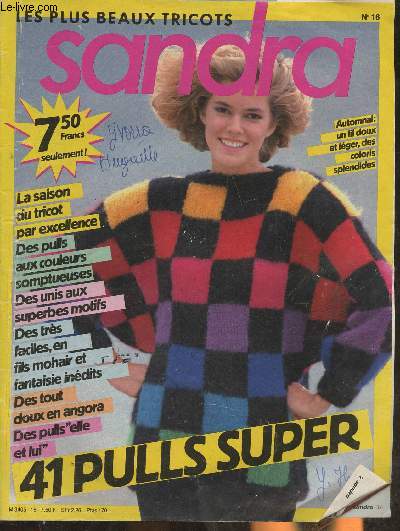 Sandra, les plus beauc tricots n16