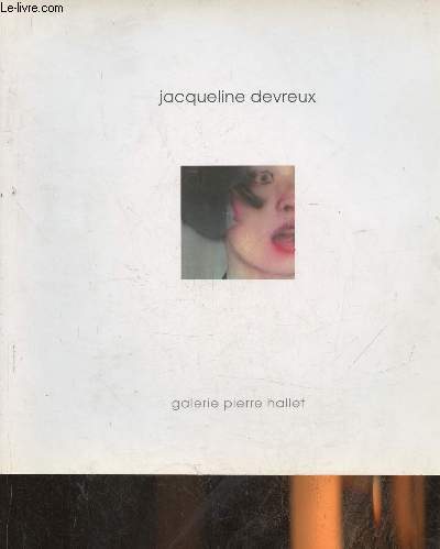 Plaquette d'exposition- Jacqueline Devreux- Galerie pierre Hallet