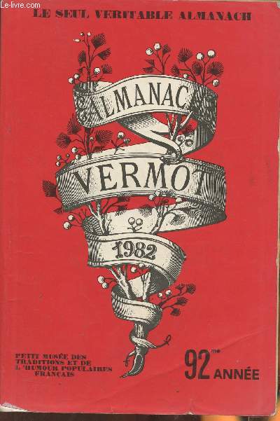 Almanach Vermot 1982- 92me anne
