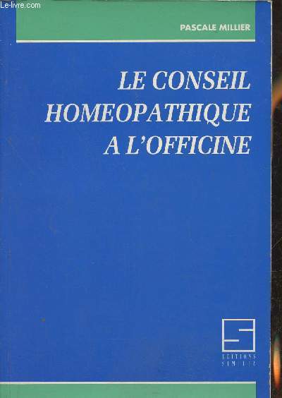 Le conseil homopathique  l'officine