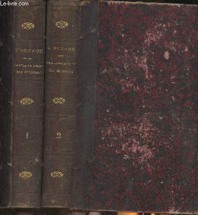 Formulaire annot  l'usage des huissiers contenant les notions de jurisprudence et de doctrine relatives au ministre des huisiers Tomes I et II (2 volumes)