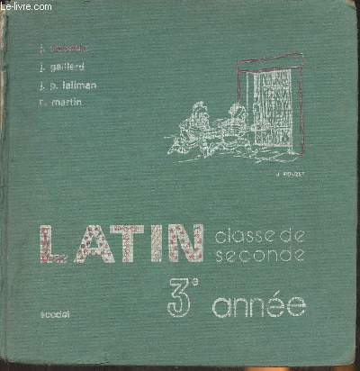 Latin classe de seconde, 3e anne