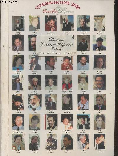 Press book 2000/Assemble gnrale de l'Union des Grands Crus de Bordeaux- Chteau Malartic-Lagravire Jeudi 1er Fvrier 2001