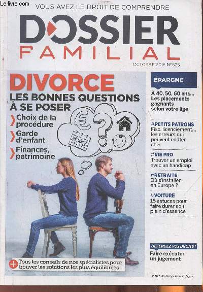 Dossier Familial n525 - Octobre 2018