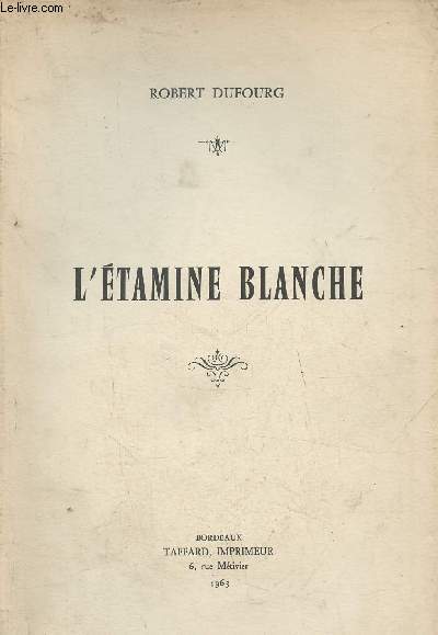 L'tamine blanche