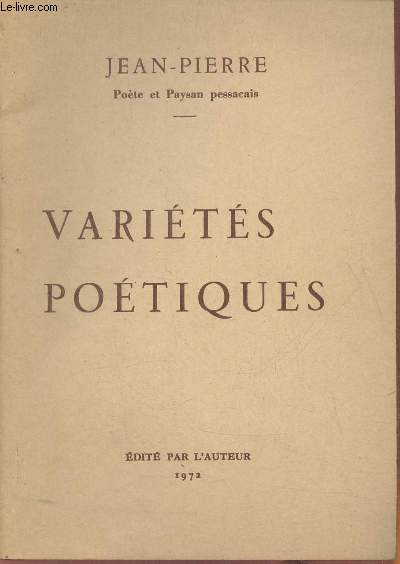 Varits potiques