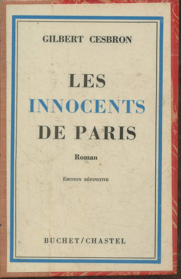 Les innocents de Paris- roman