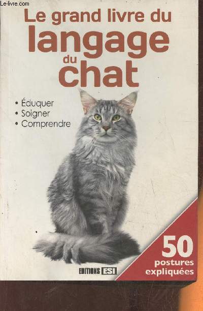 Support de livre de chat