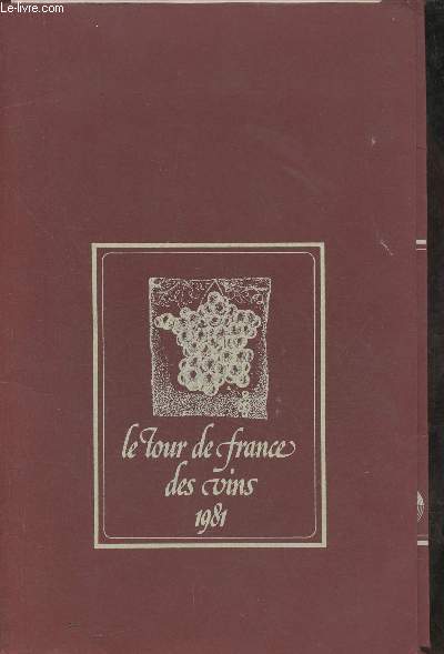 Le tour de France des vins 1981- Pochette de feuillets