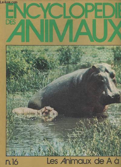 Encyclopdie des animaux, les animaux de A  Z n16