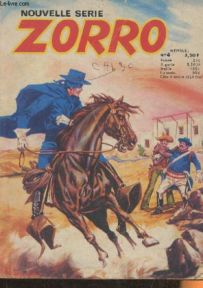 Zorro n4- Juin 1977