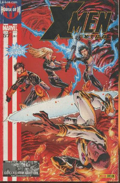 X-Men extra n57- Juillet 2006- Un peuple divis 1,2,3,4 (1 volume)