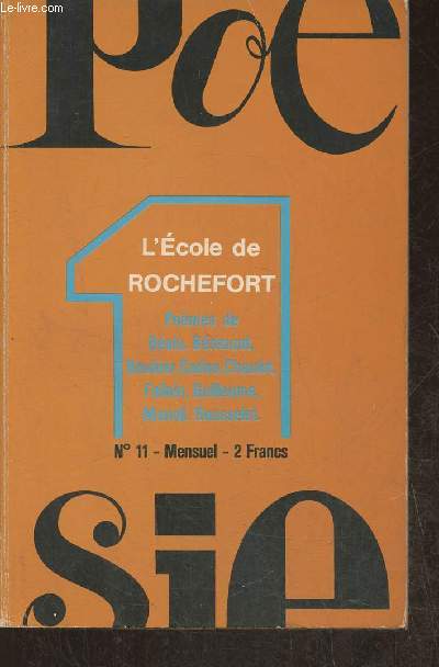 Posie 1 n11 du 1er au 15 Juillet 1970- L'cole de Rochefort