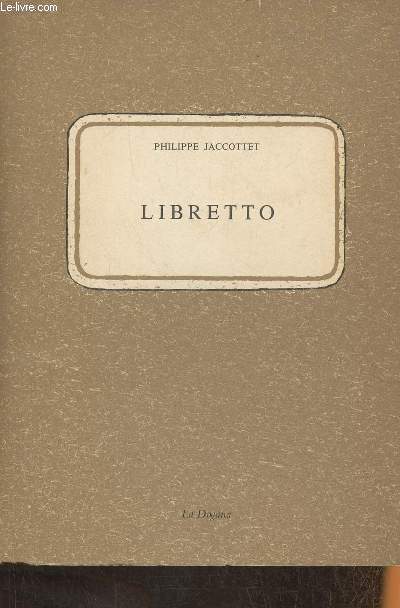 Libretto