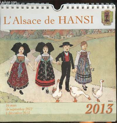 Calendrier- L'Alsace de Hansi