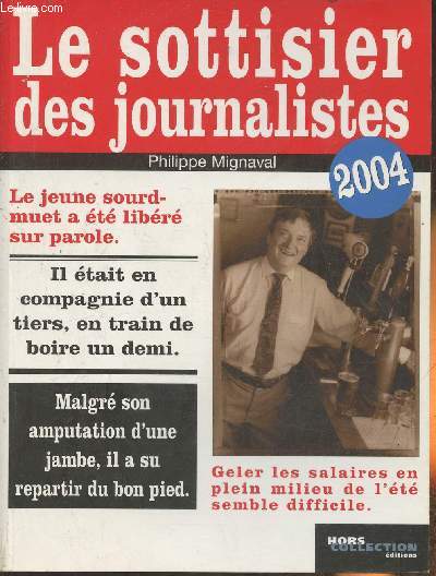 Le sottisier des journalistes 2004