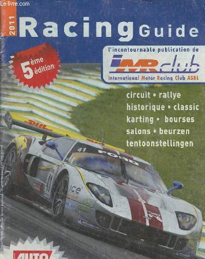 Racing guide 2011- Auto hebdo