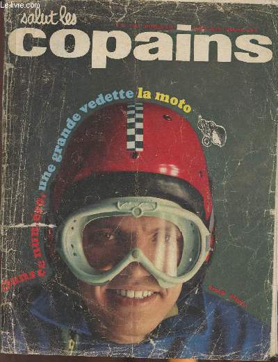 Salut les copain n18- Janvier 1964- Une grande vedette de moto-Sommaire: La vie de Johnny- Surfs, surfs, surfs- La motocyclette- Autour du magntophone: le bonheur- 30 questions  Sylvie Vartan- Qui es-tu Marie Lafort?-etc.