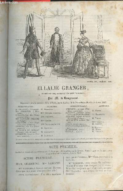 Eulalie Granger- drame en 5 actes et en sept tableaux